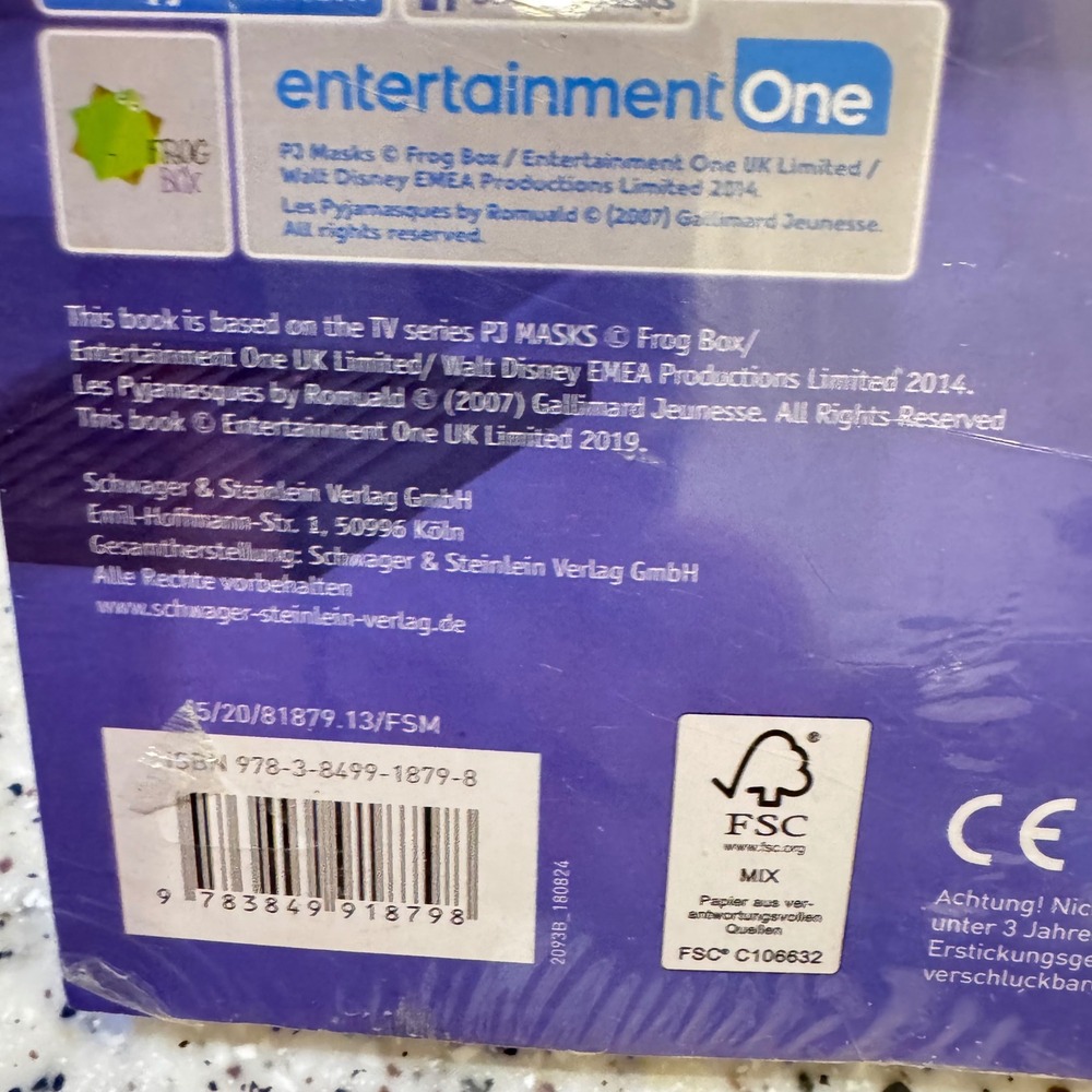 PJ Masks Mein Soundbuch Childrens Interactive Book 10 Sounds German New Sealed - Picture 4 of 6